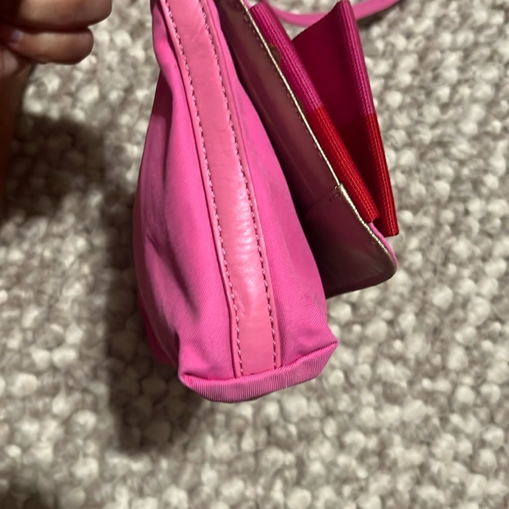 Kate Spade Pink and Red Bow Shoulder Bag - Picture 5 of 12
